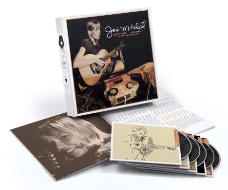 Joni Mitchell (geb. 1943): Archives Volume 1: The Early Years, 5 CDs