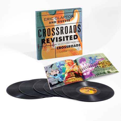 Eric Clapton (geb. 1945): Crossroads Revisited: Selections From The Crossroads Guitar Festivals, 6 LPs