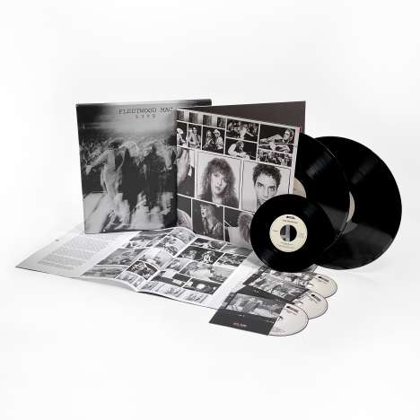 Fleetwood Mac: Live (180g) (Limited Super Deluxe Edition), 2 LPs, 3 CDs und 1 Single 7"