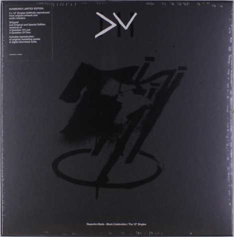 Depeche Mode: Black Celebration | The 12" Singles (Limited Numbered Edition), 5 Singles 12"