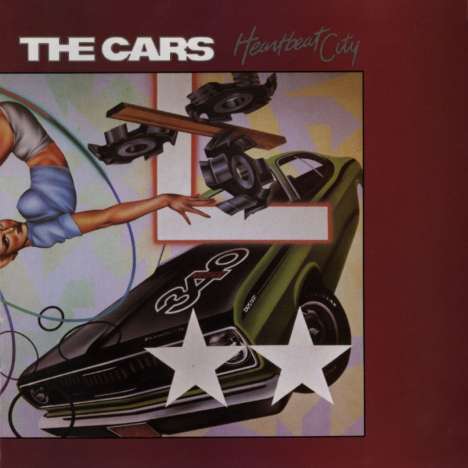 The Cars: Heartbeat City (Expanded-Edition) (remastered) (Limited-Edition) (White Vinyl), 2 LPs