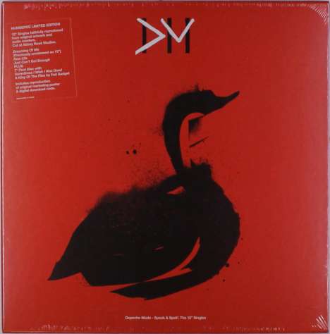Depeche Mode: Speak &amp; Spell (Limited-Numbered-Edition), 3 Singles 12" und 1 Single 7"