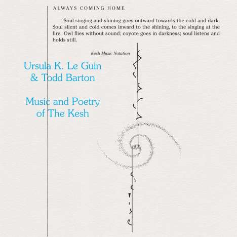 Ursula K. Le Guin &amp; Todd Barton: Music And Poetry Of The Kesh, LP