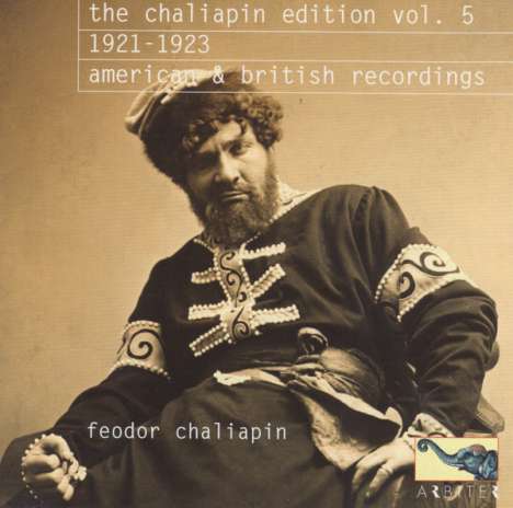 The Feodor Schaljapin Edition Vol.5, CD