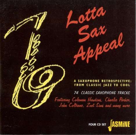 Lotta Sax Appeal, 4 CDs