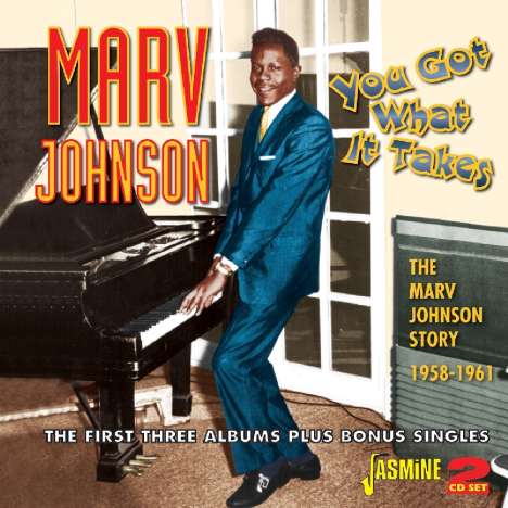 Marv Johnson: You Got What It Takes - The Marv Johnson Story 1958-1961, 2 CDs