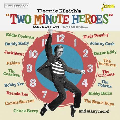 Bernie Keith's "Two Minute Heroes" (U.S. Edition), CD
