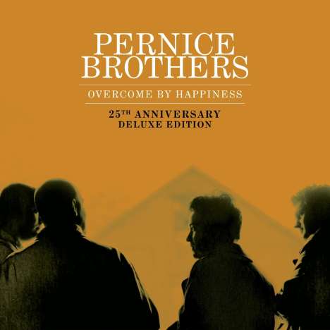 Pernice Brothers: Overcome By Happiness (25th Anniversary) (remastered) (Limited Deluxe Edition) (Orange/White Splatter Vinyl), 2 LPs