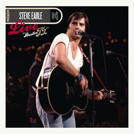 Steve Earle: Live From Austin, TX 1986, 1 CD und 1 DVD