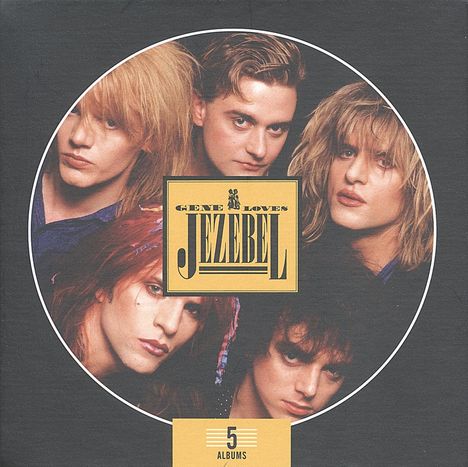 Gene Loves Jezebel: 5 Albums Box Set, 5 CDs