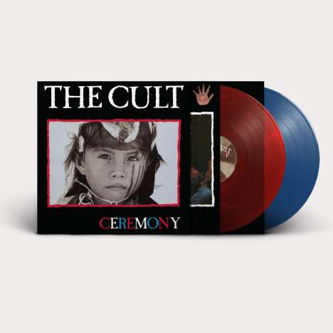 The Cult: Ceremony (Limited Edition) (Translucent Blue &amp; Red Vinyl), 2 LPs
