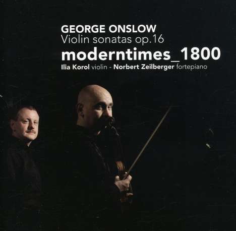 Georges Onslow (1784-1852): Sonaten für Violine &amp; Klavier op.16 Nr.1-6, CD