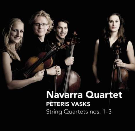 Peteris Vasks (geb. 1946): Streichquartette Nr.1-3, CD