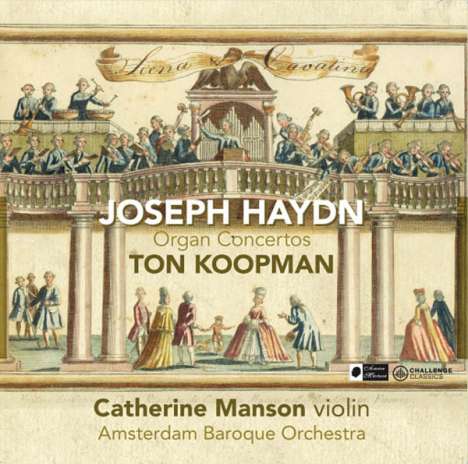 Joseph Haydn (1732-1809): Orgelkonzerte H.18 Nr.1,2,6, CD