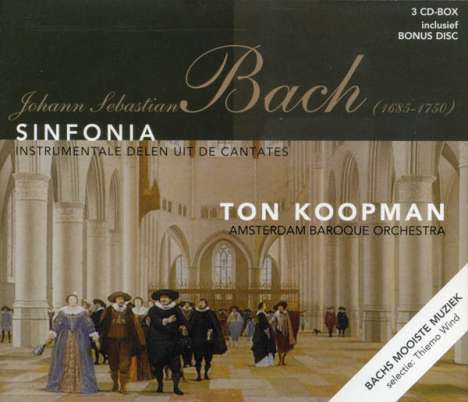 Johann Sebastian Bach (1685-1750): Sinfonias &amp; Instrumentalsätze aus Kantaten, 3 CDs