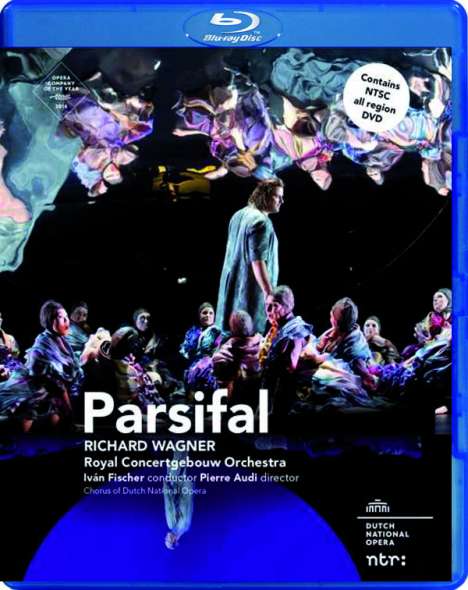 Richard Wagner (1813-1883): Parsifal, 1 Blu-ray Disc und 1 DVD