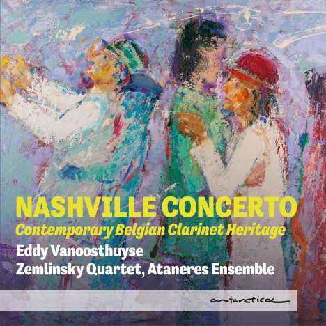 Eddy Vanoosthuyse - Nashville Concerto (Contemporary Belgian Clarinet Heritage), 2 CDs