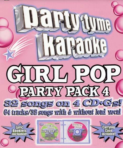 Party Tyme Karaoke: Girl Pop Party Pack, CD
