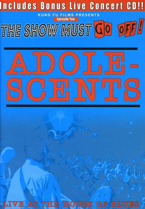 Adolescents: Live At The House Of Bl, DVD