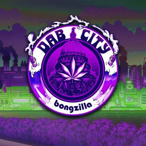 Bongzilla: Dab City (Limited Edition) (White/Green/Purple Vinyl), 2 LPs