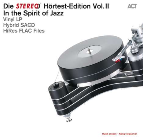 Die Stereo Hörtest LP II - In The Spirit Of Jazz (180g) (Limited-Edition), 1 LP, 1 Super Audio CD und 1 DVD-ROM