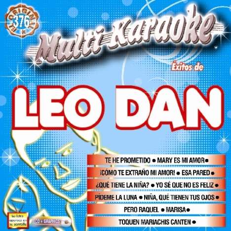 Leo Dan: Exitos-Multi Karaoke, CD