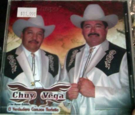 Chuy Vega: Chapo, CD