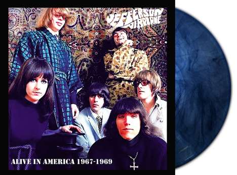 Jefferson Airplane: Alive in America 1967-1969 (180g) (Limited Edition) (Blue Marbled Vinyl), 2 LPs
