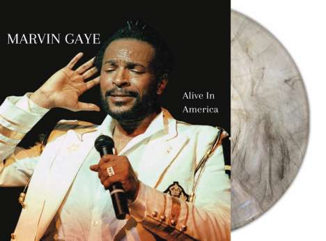 Marvin Gaye: Alive in America (Clear Marble Vinyl), 2 LPs