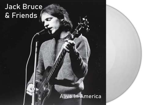 Jack Bruce: Alive In America (180g) (Clear Vinyl), 2 LPs