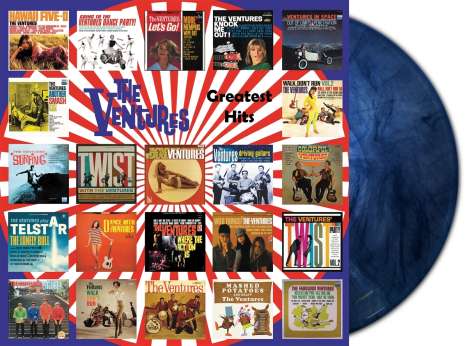 The Ventures: Greatest Hits (180g) (Limited Edition) (Blue Marbled Vinyl), 2 LPs