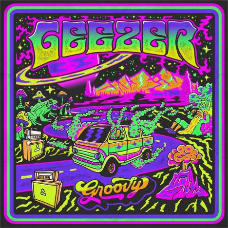 Geezer: Groovy (Limited Edition) (Transparent Green Vinyl), LP