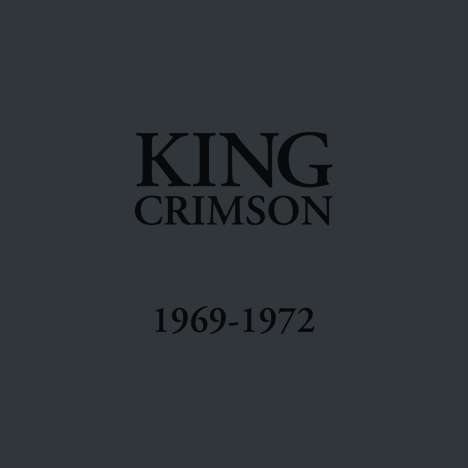 King Crimson: 1969 - 1972 (200g) (Limited Edition Vinyl Boxed Set), 6 LPs