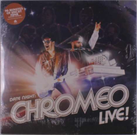 Chromeo: Date Night: Chromeo Live (Limited Edition) (Ocean Blue Vinyl), 3 LPs