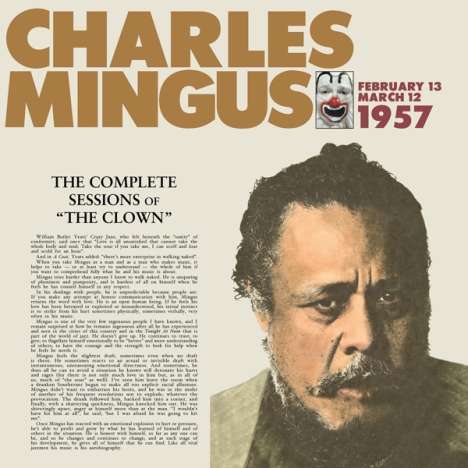 Charles Mingus (1922-1979): The Complete Sessions Of The Clown, LP