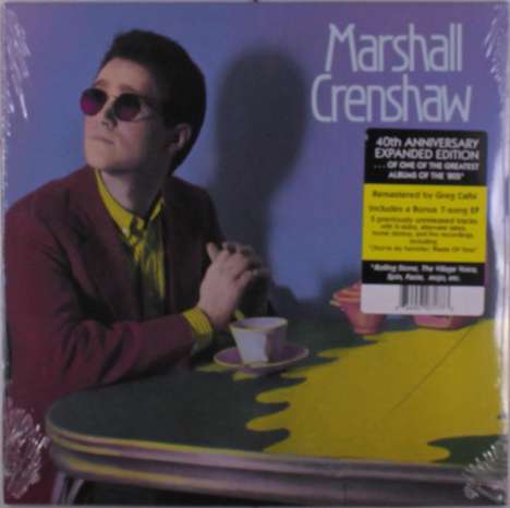 Marshall Crenshaw: Marshall Crenshaw (40th Anniversary) (remastered) (Expanded Edition), 2 LPs