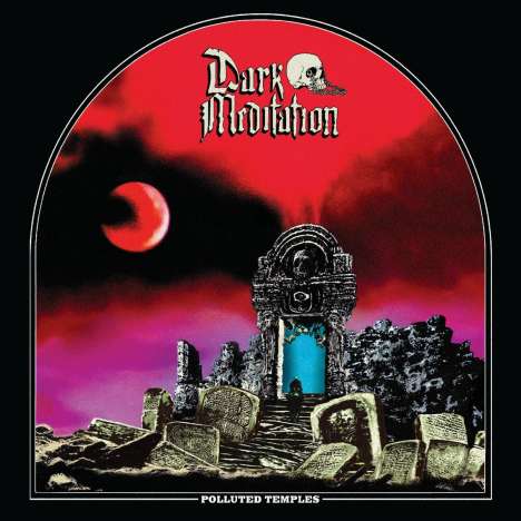 Dark Meditation: Polluted Temples (Black/ White Vinyl), LP