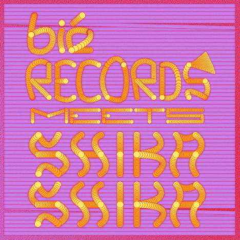 Bie Records Meets Shika Shika (180g) (Transparent Red Vinyl), LP