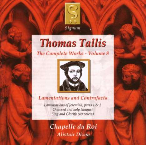 Thomas Tallis (1505-1585): Complete Works Vol.8, CD
