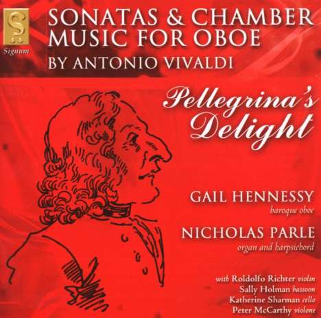 Antonio Vivaldi (1678-1741): Oboensonaten RV 28,34,53,779, CD