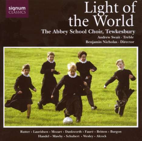 Tewkesbury Abbey School Choir - Light of the World, CD