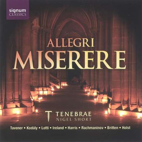 Tenebrae - Allegri Miserere, CD