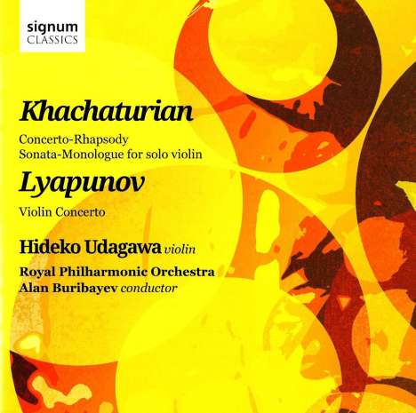 Sergei Lyapunov (1859-1924): Violinkonzert op.61, CD