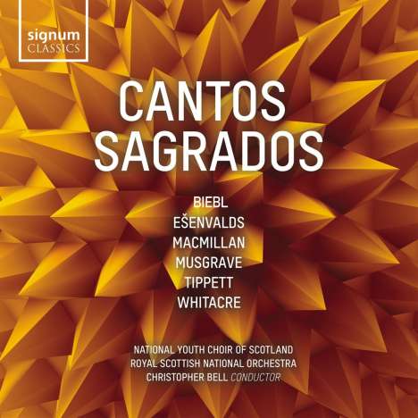 National Youth Choir of Scotland - Cantos Sagrados, CD