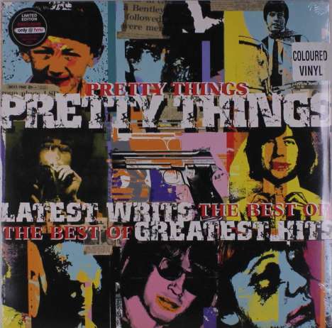 The Pretty Things: Latest Writs Greatest Hits (Limited Edition) (Colored Vinyl), LP
