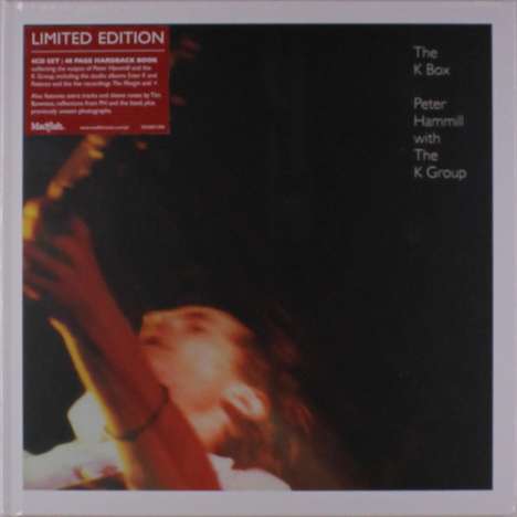 Peter Hammill: The K Box (Limited-Hardback-Book-Edition), 4 CDs
