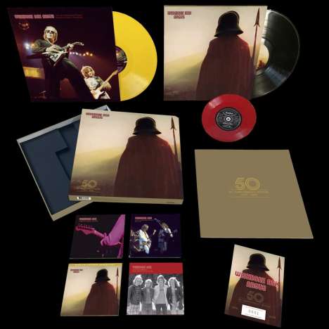 Wishbone Ash: Argus (50th Anniversary Edition), 2 LPs, 1 Single 7", 3 CDs und 1 DVD