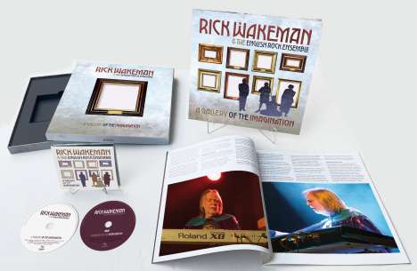 Rick Wakeman: A Gallery Of The Imagination (Limited Deluxe Edition), 2 LPs, 1 DVD-Audio und 1 CD