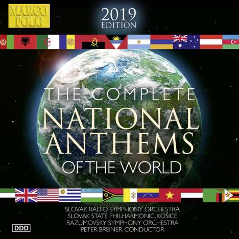 The Complete National Anthems of the World (2019 Edition), 10 CDs