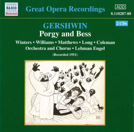 George Gershwin (1898-1937): Porgy and Bess, 2 CDs